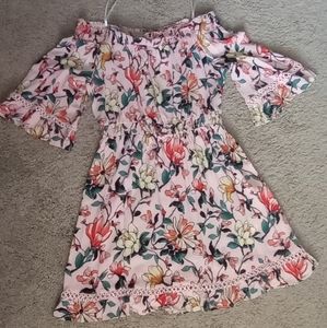 Off the shoulder dress